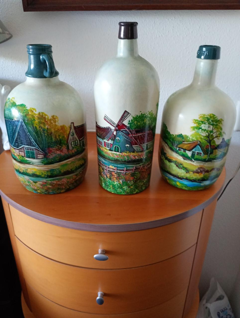 Handbeschilderde kruiken