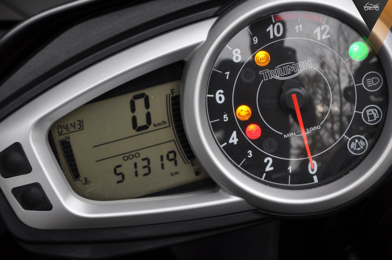 Triumph Tiger 1050 ABS Koffers en verlaagd