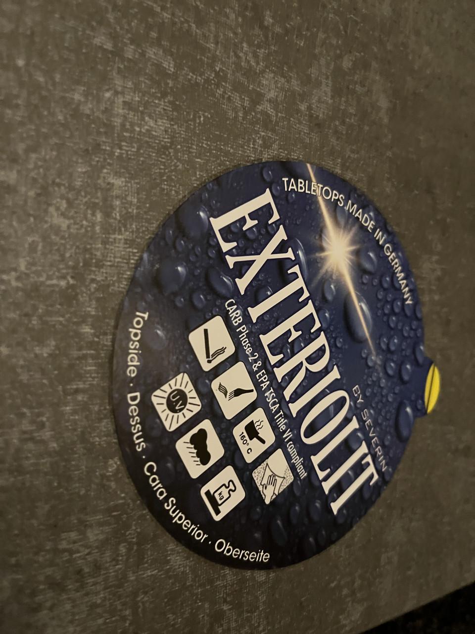 Isabella Eet tafel grijs 90 x 138 cm