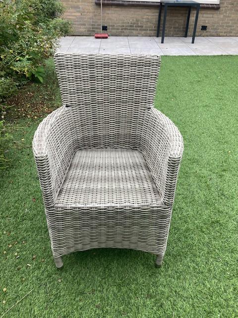 Rotan tuinstoel