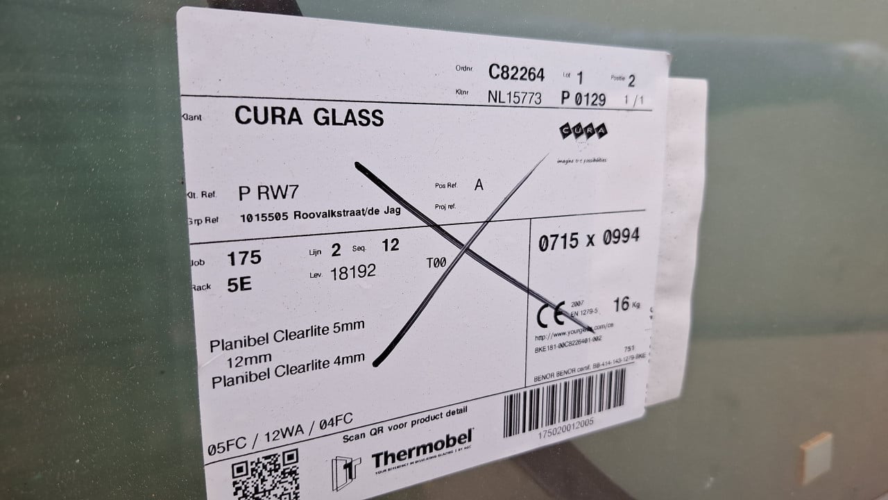 Gratis isolatieglas / dubbelglas