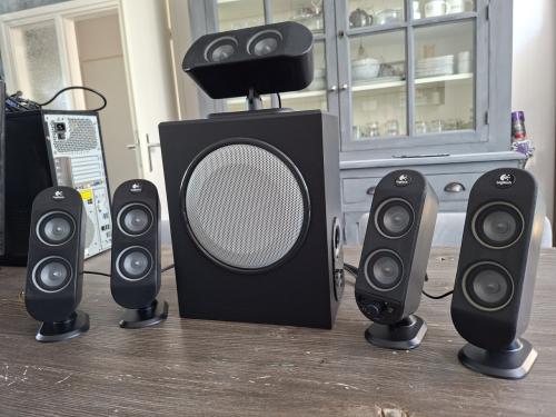 Logitech X-530 5.1 Speakerset - Complete set