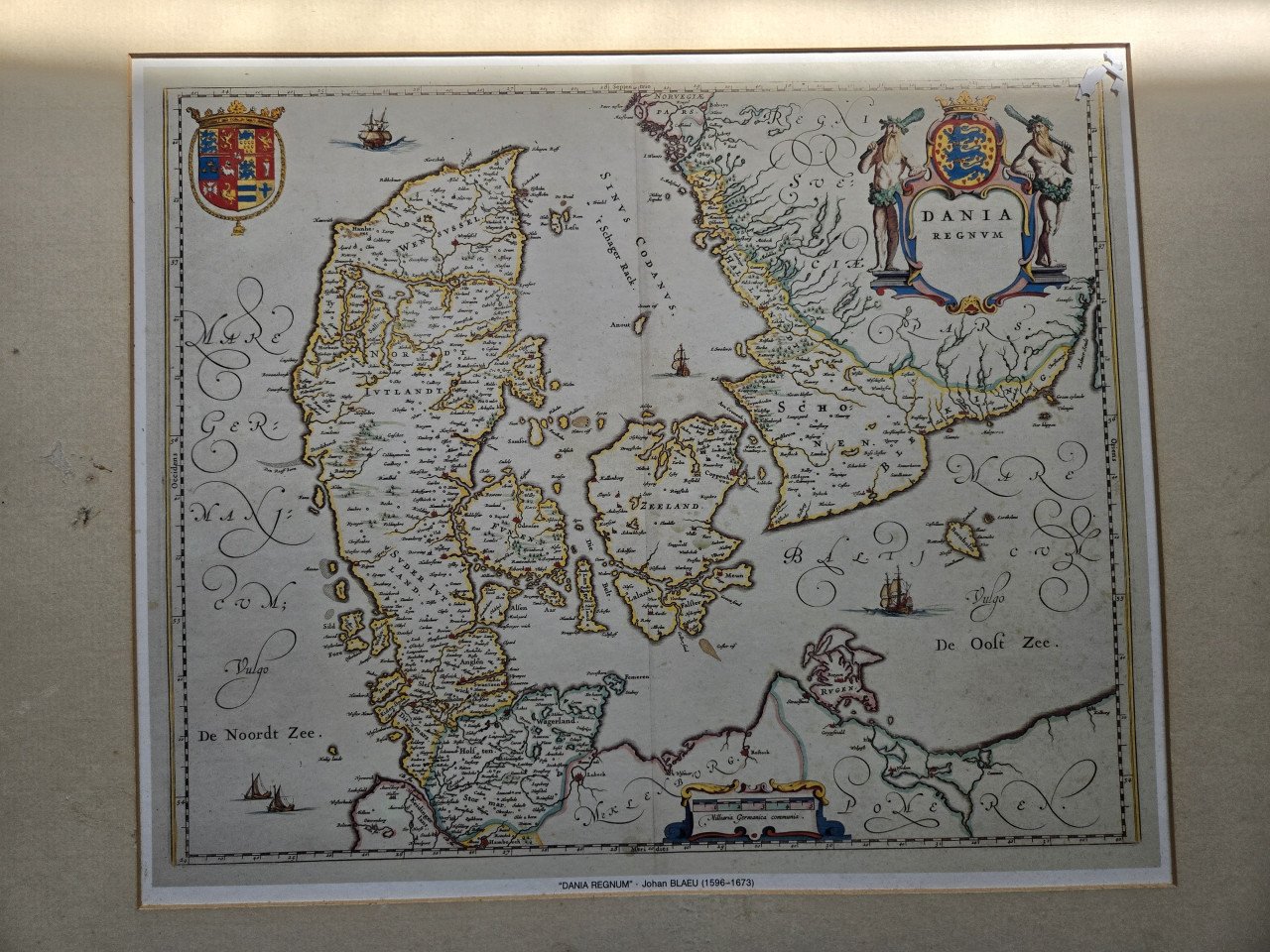 6x Historische landkaart reproduktie 57x50 cm. Prijs is per stuk