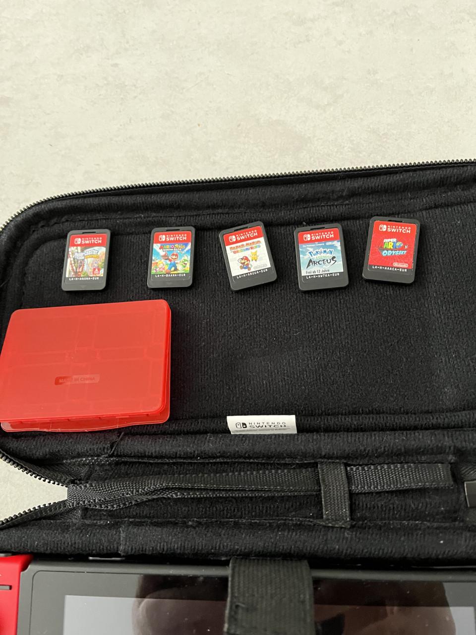 Te koop Nintendo SWITCH met 6 spelletjes