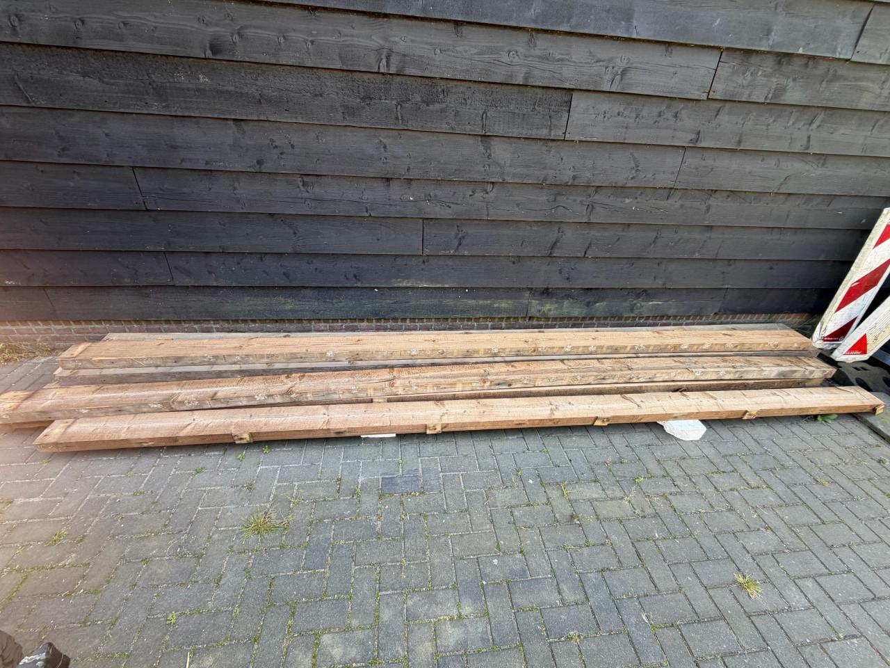 Houten gordingen