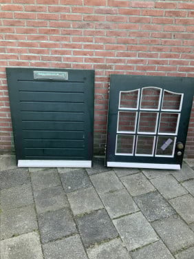 2 delige voordeur