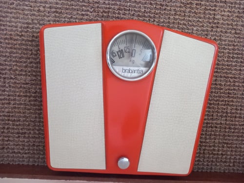 Retro Brabantia personenweegschaal