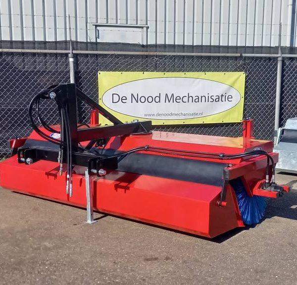M-sweep tv 600/250 tractor veegmachine hydraulische vangbak