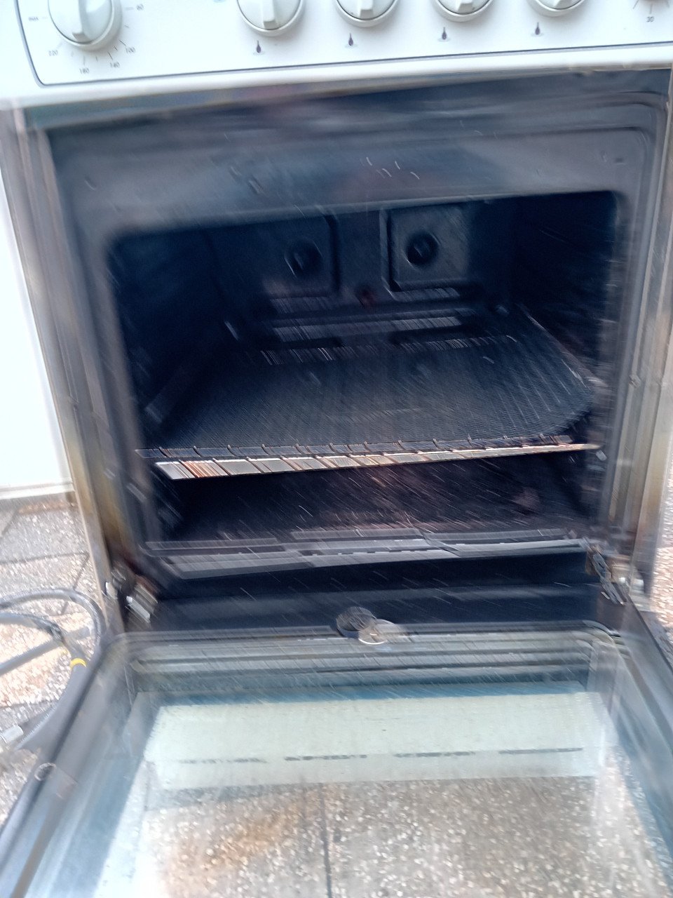 Gasfornuis met elektrische oven