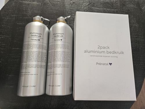 Aluminium bedkruiken van prenatal