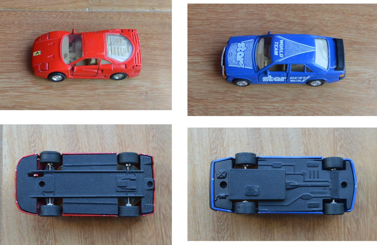 Modelauto's (22 stuks; klein t/m groot)
