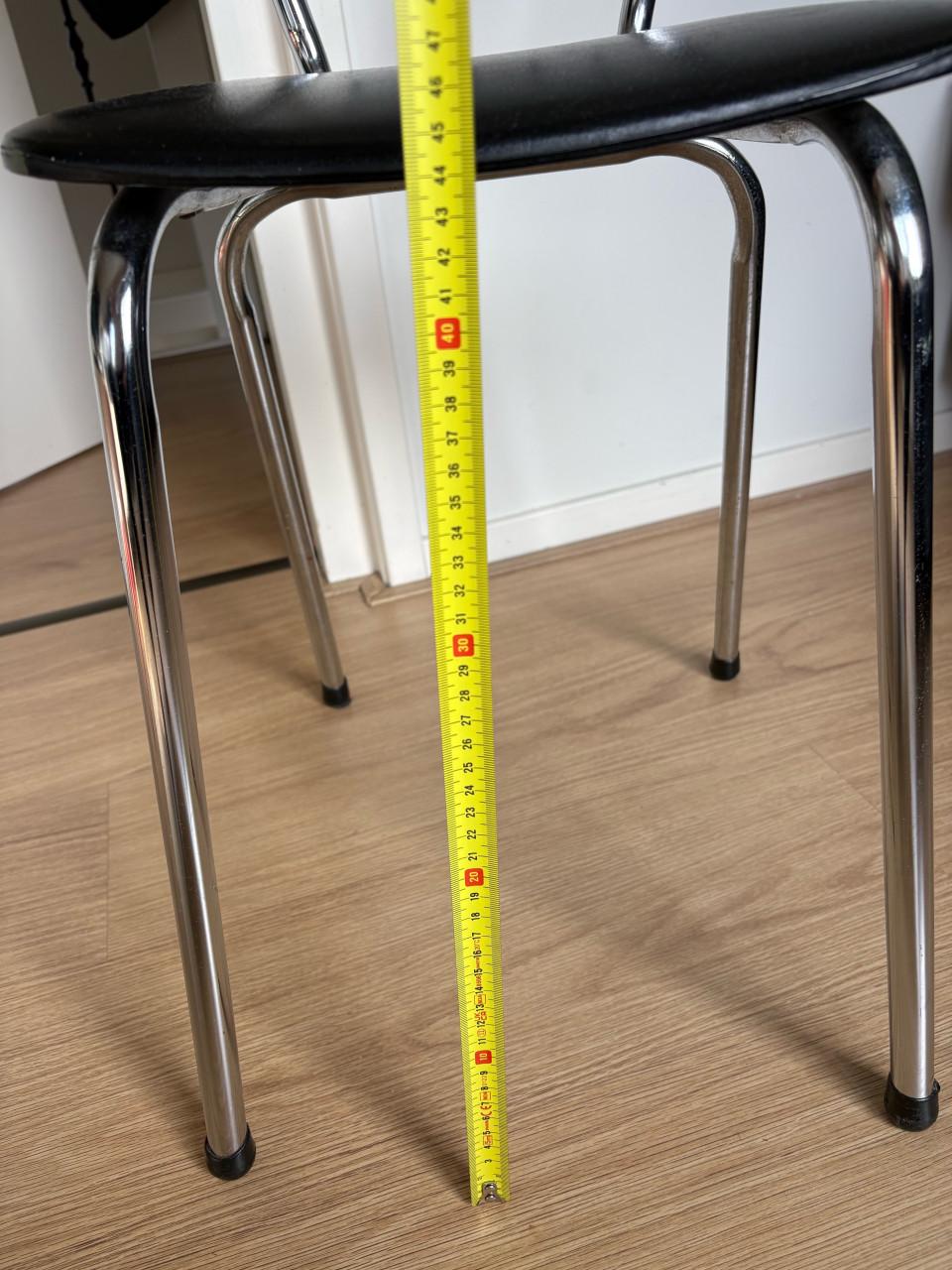 Vintage bureau Formica, met stoel