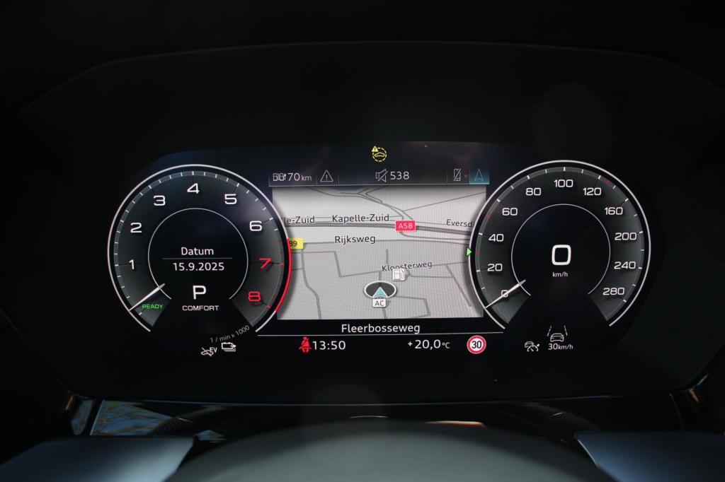 Audi A3 sportback 45 tfsi e s-line - matrix - turbo blauw - dab - virtual c