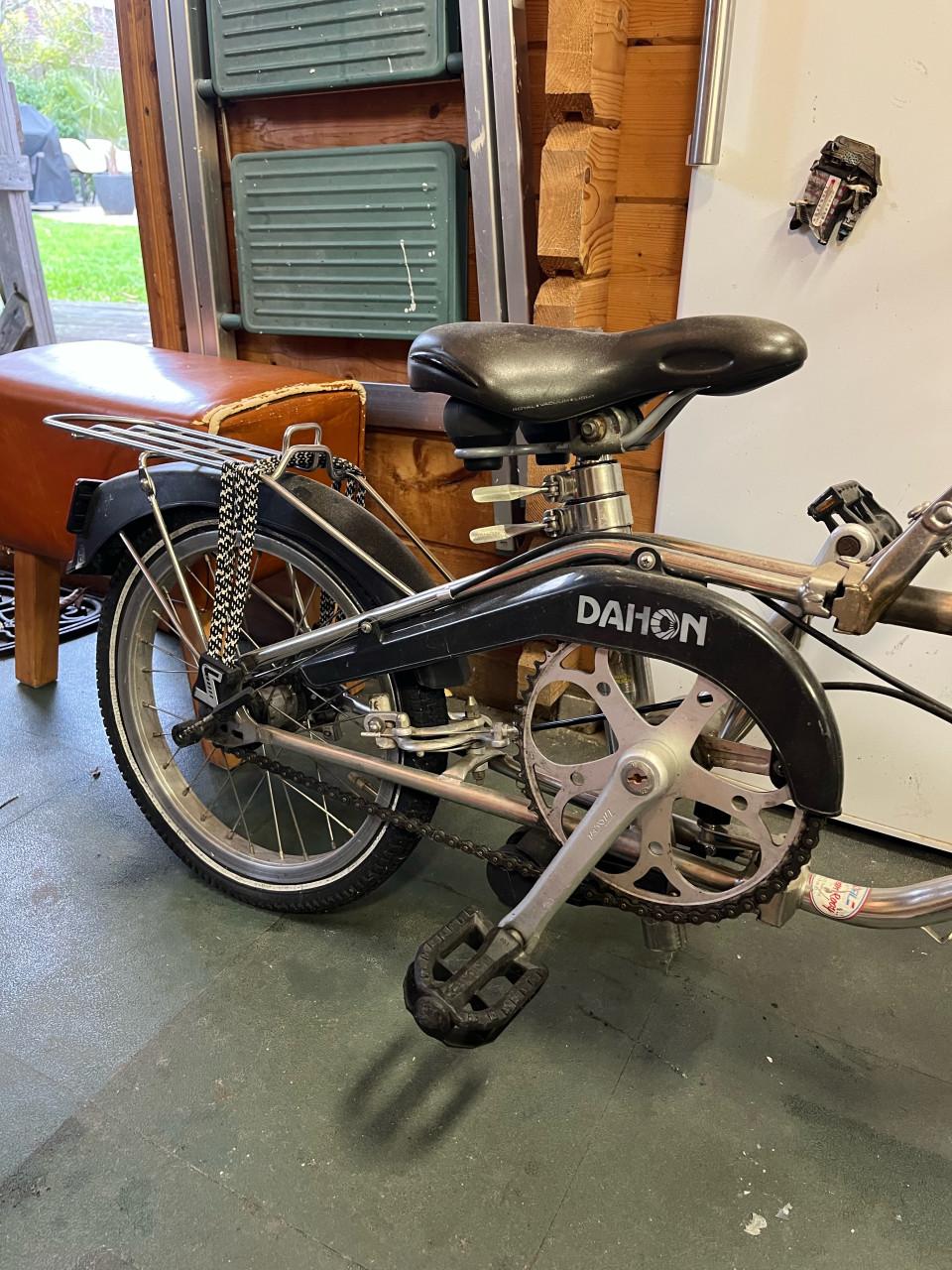 RVS vouwfiets opknapper