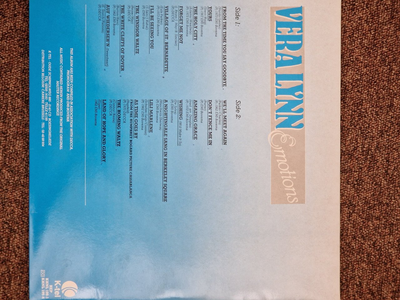 Vera Lynn Emotions