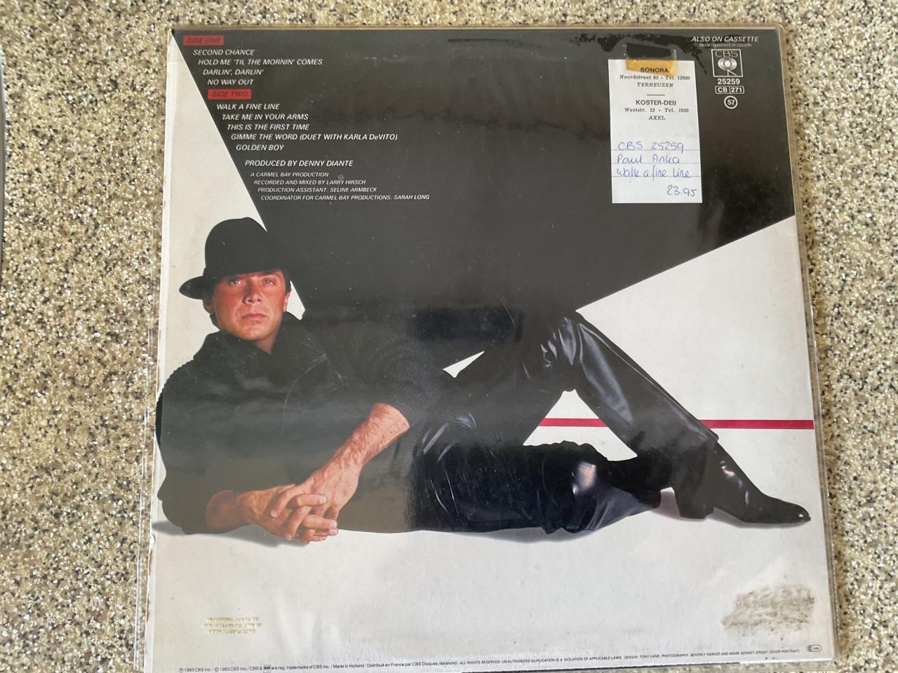 2 LP’s van Paul Anka.