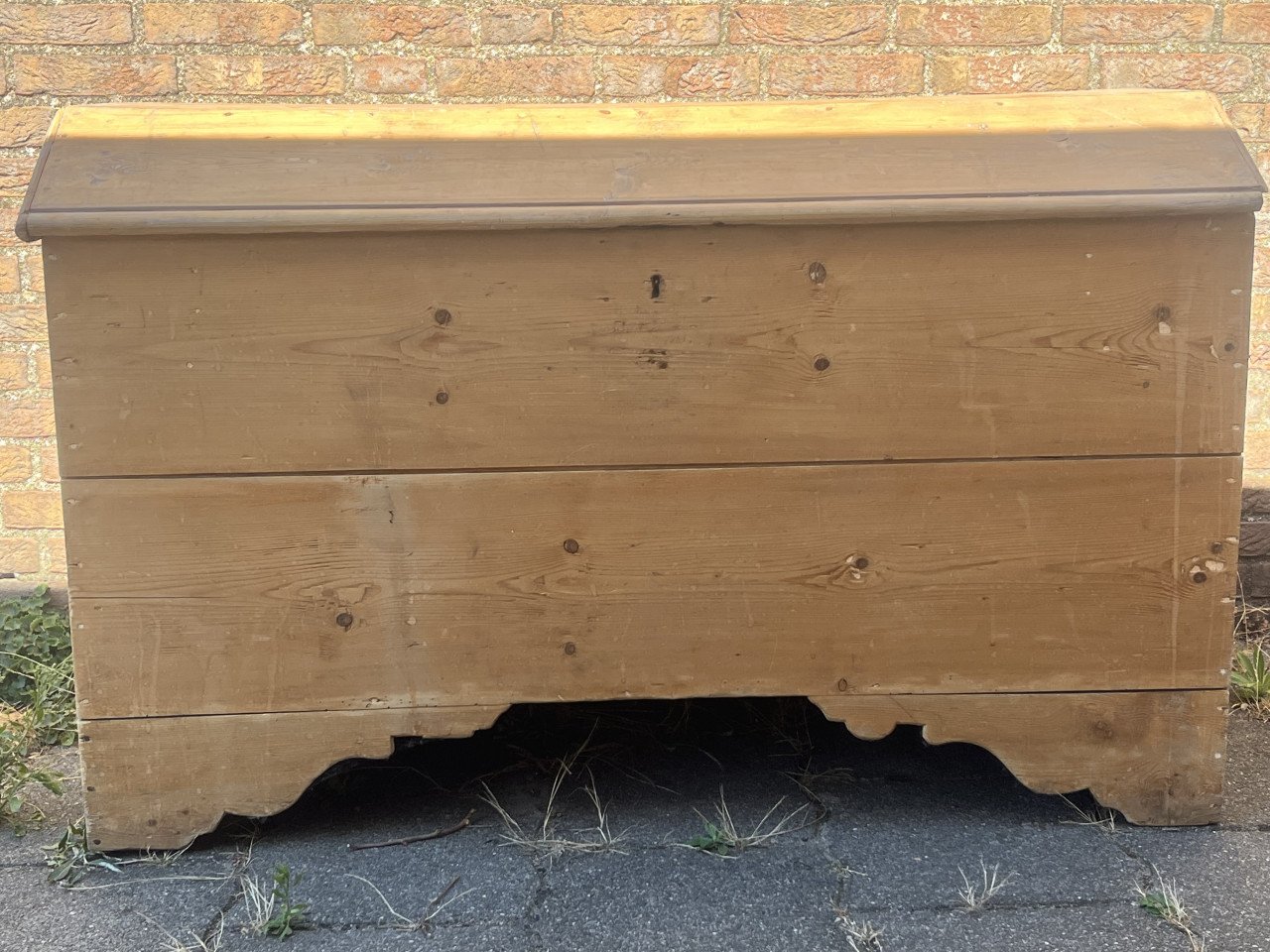 TEAB Grenen dekenkist en haardombouw
