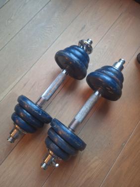 Verstelbare dumbbells