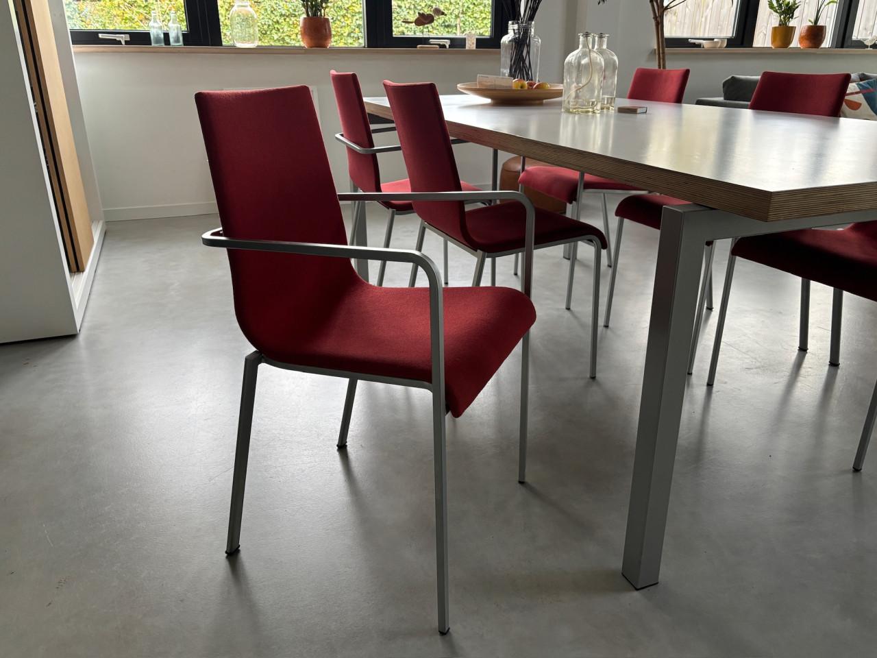 Design eetkamerstoelen Ligne Roset 6 stuks