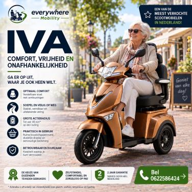 ⭐ IVA Scootmobielen – Krachtig, Modern en Betaalbaar