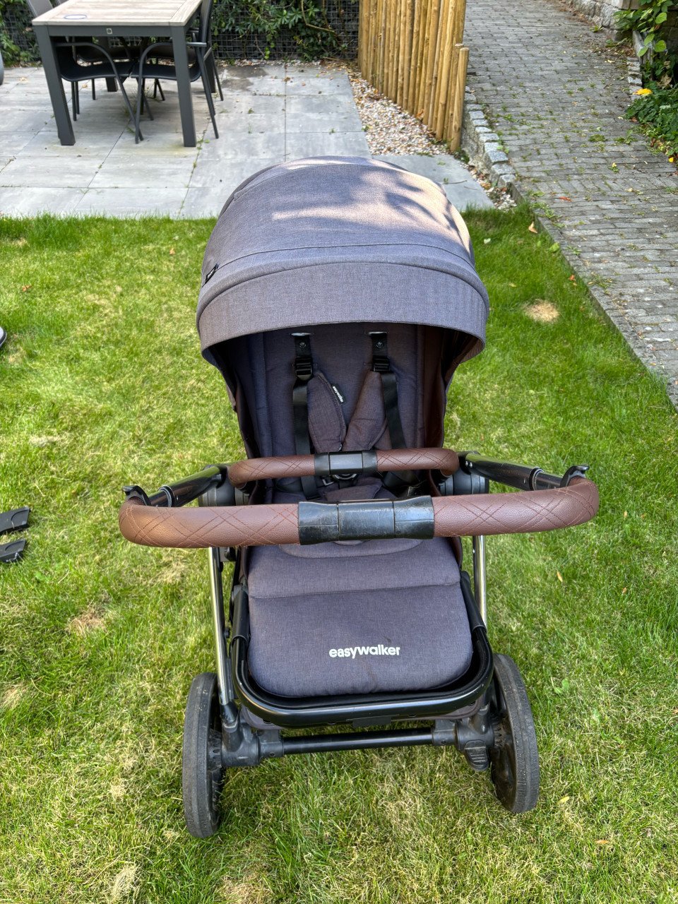 Kinderwagen Easywalker Rudey Mineral Grey inclusief diverse accessoires