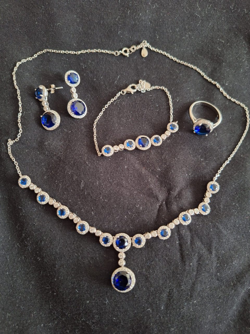 Mooie Zilveren Set