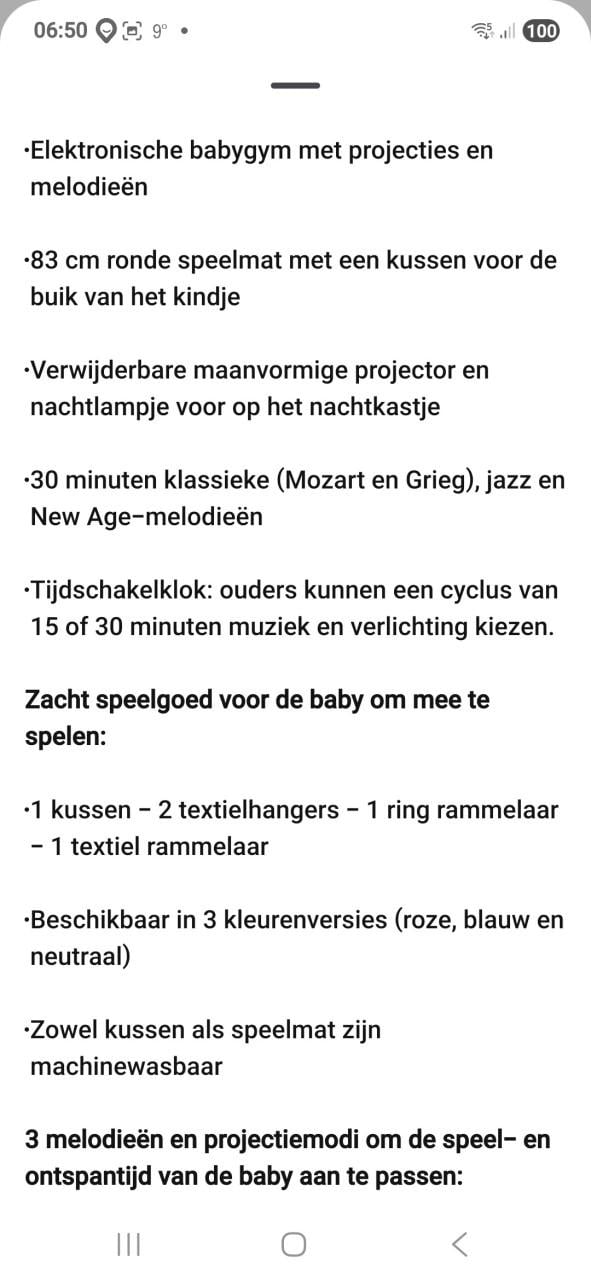 Baby gym