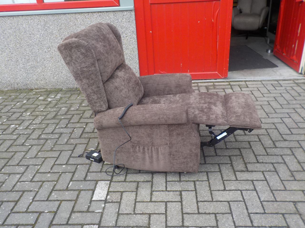 Nieuwe stoffen sta-op relax fauteuils met 2 motoren in meerde kleuren