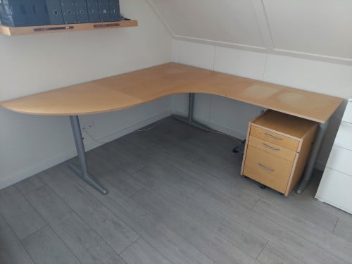 Groot bureau Ikea, 3-delig