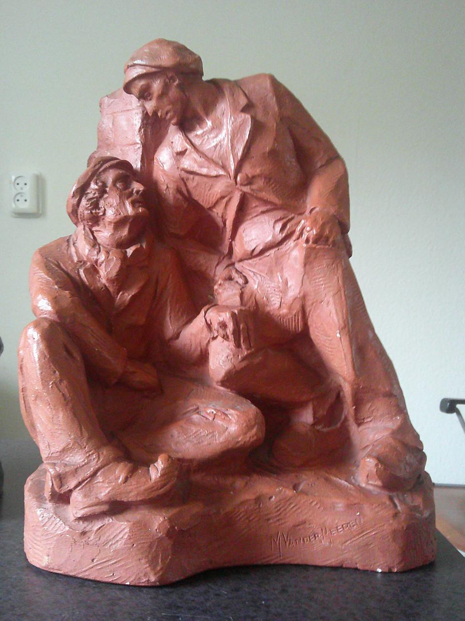 3 GESIGNEERDE WERKEN MAURICE VAN DER MEEREN,TIELT 1903-1983