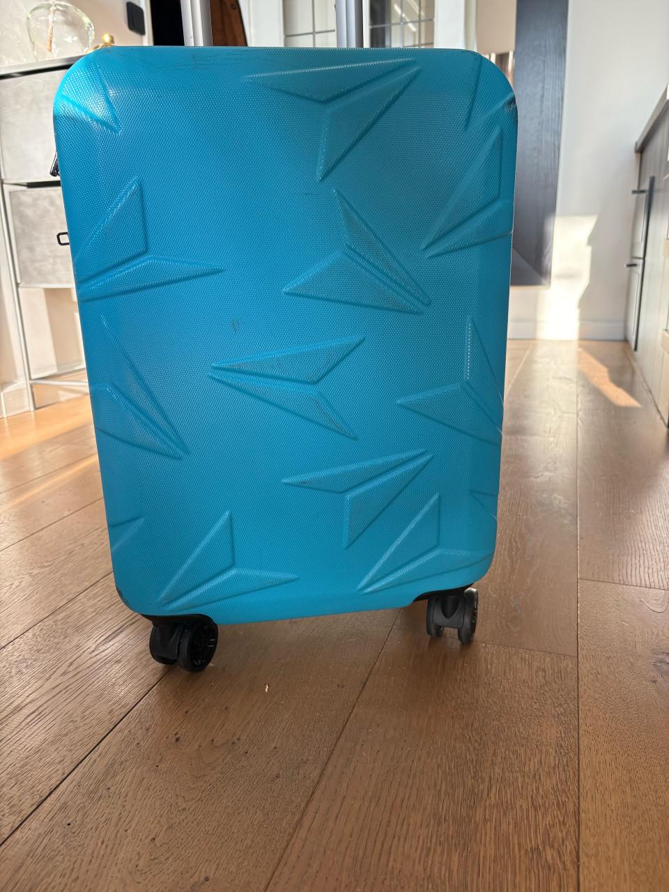 Handbagege koffer - prima staat handvat ‘defect’