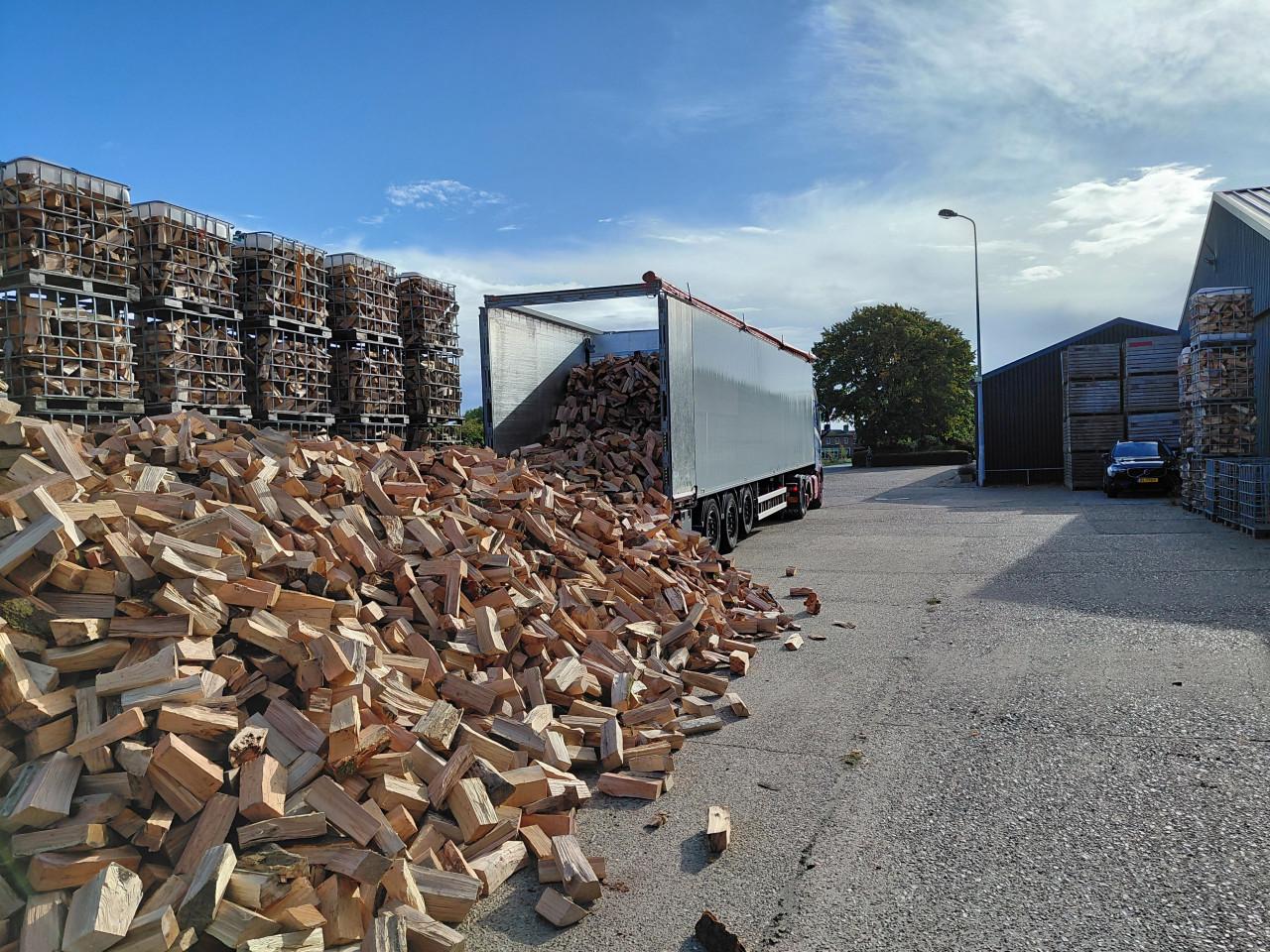 Eindejaars actie Haardhout#Brandhout Mix