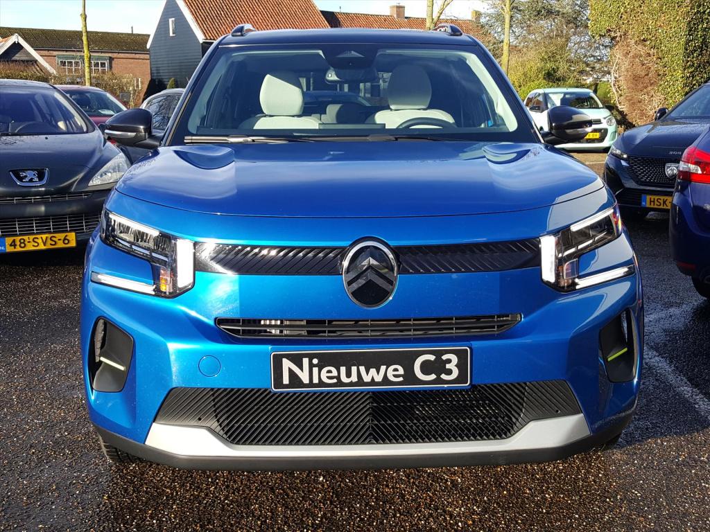 Citroen C3 new 1.2 100pk max zwart-dak apple carplay & android auto | navig