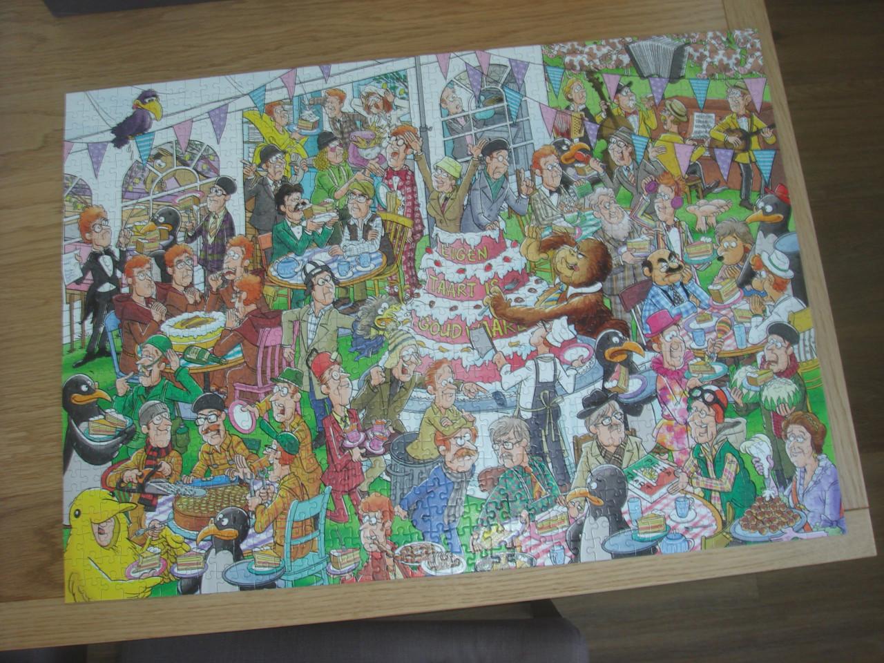 Te koop Complete Grappige puzzel Feest mee met Andre 1000 stukjes