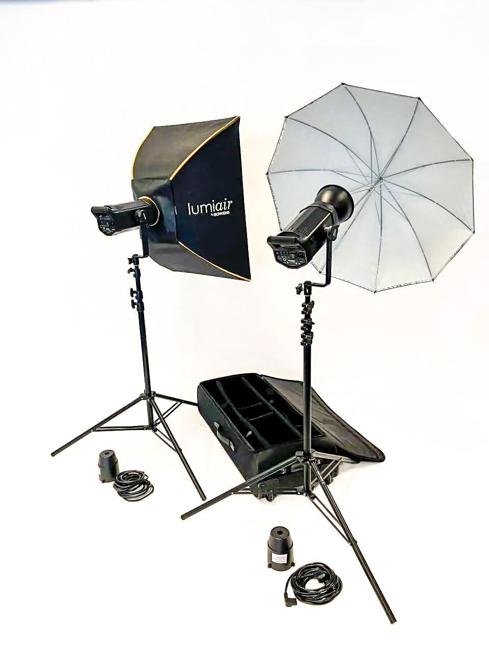 2 Bowens flits installaties