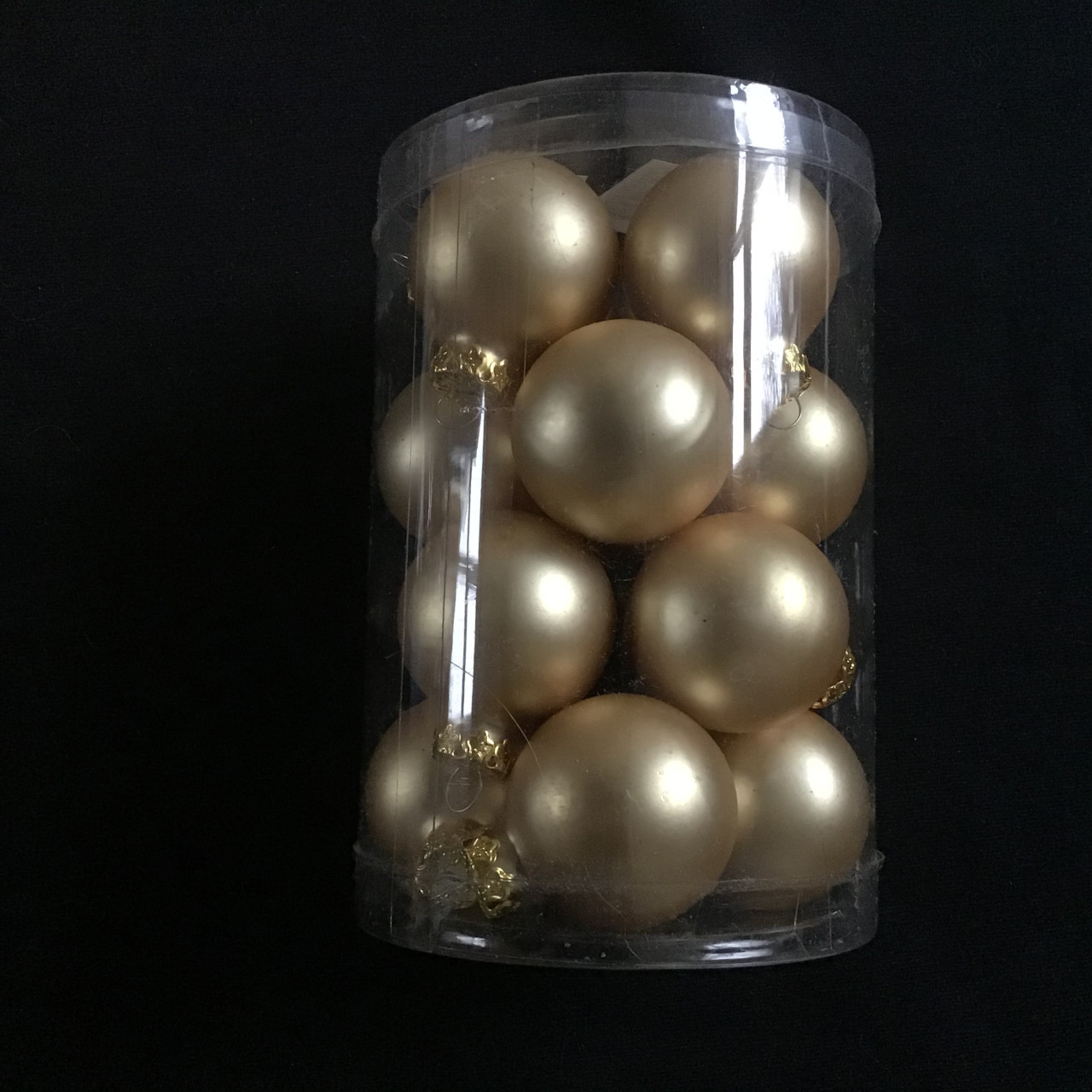 25 Kerstballen klein goudkleurig goud - kerstbal - NIEUW