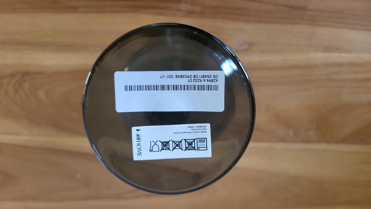 H&M Home champagne coupe / glas donkergrijs - NIEUW