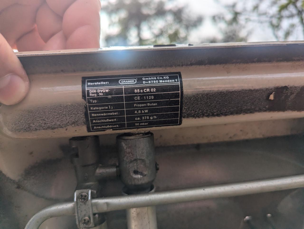 Cramer gaskookplaat en afwasbak voor camper/caravan (kookspoelcombinatie)