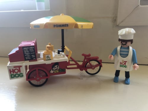 Playmobil hotdog verkoper