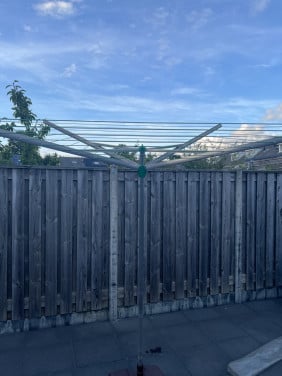 Brabantia droogmolen als Nieuw zonder grondanker en voet