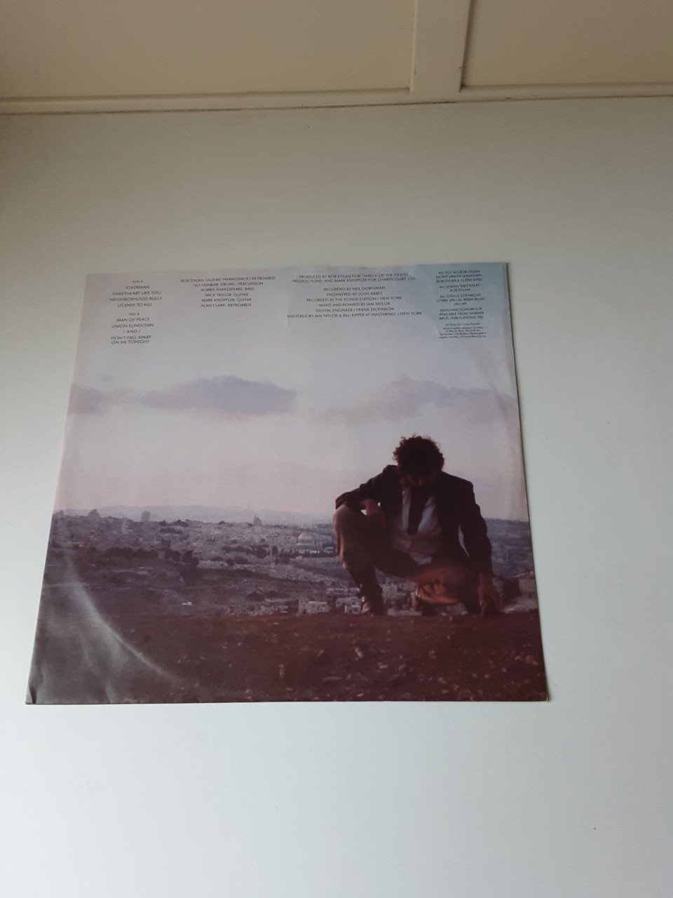 Bob Dylan LP Infidels