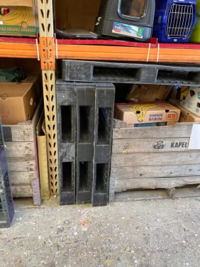 6 Kunststof pallets
