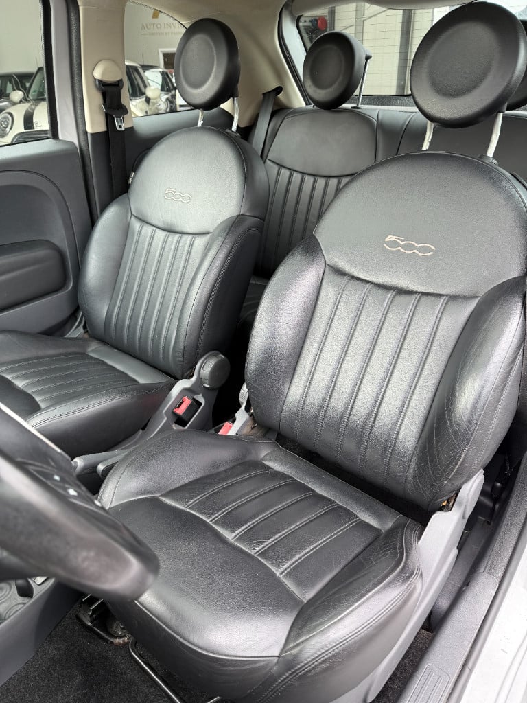 Fiat 500 1.2 - rosa - glazen dak