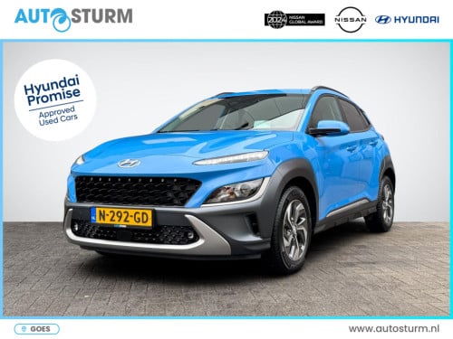 Hyundai Kona 1.6 gdi hev fashion | navigatie | camera | apple carplay/andro