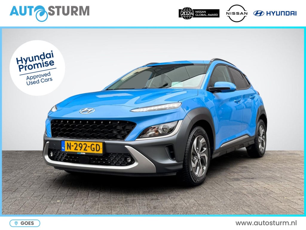 Hyundai Kona 1.6 gdi hev fashion | navigatie | camera | apple carplay/andro