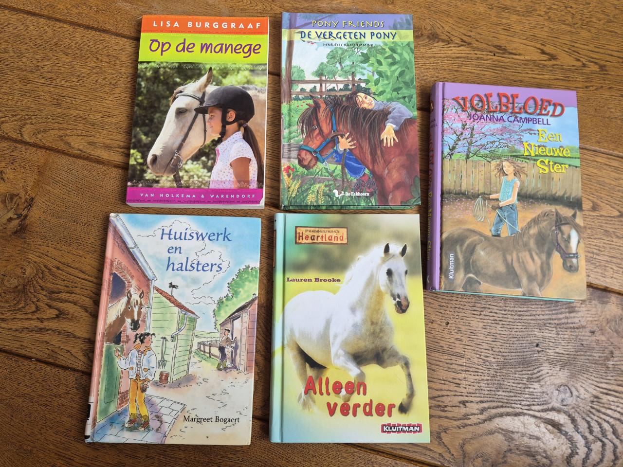 5 paarden leesboeken
