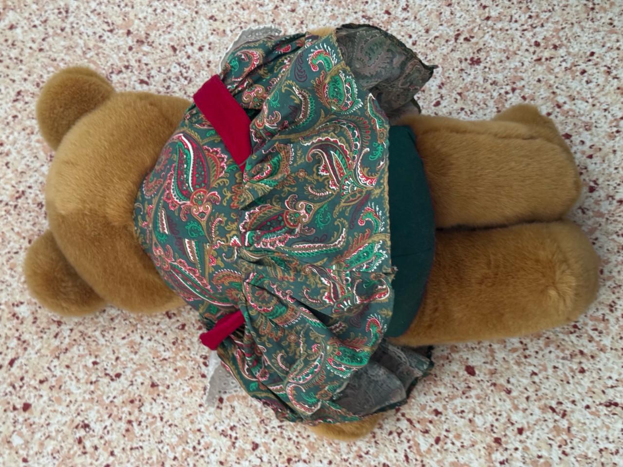 Set van 2 vintage beren: Pappa en Mamma