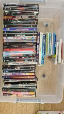 Diverse dvd's en kinder cd's te koop