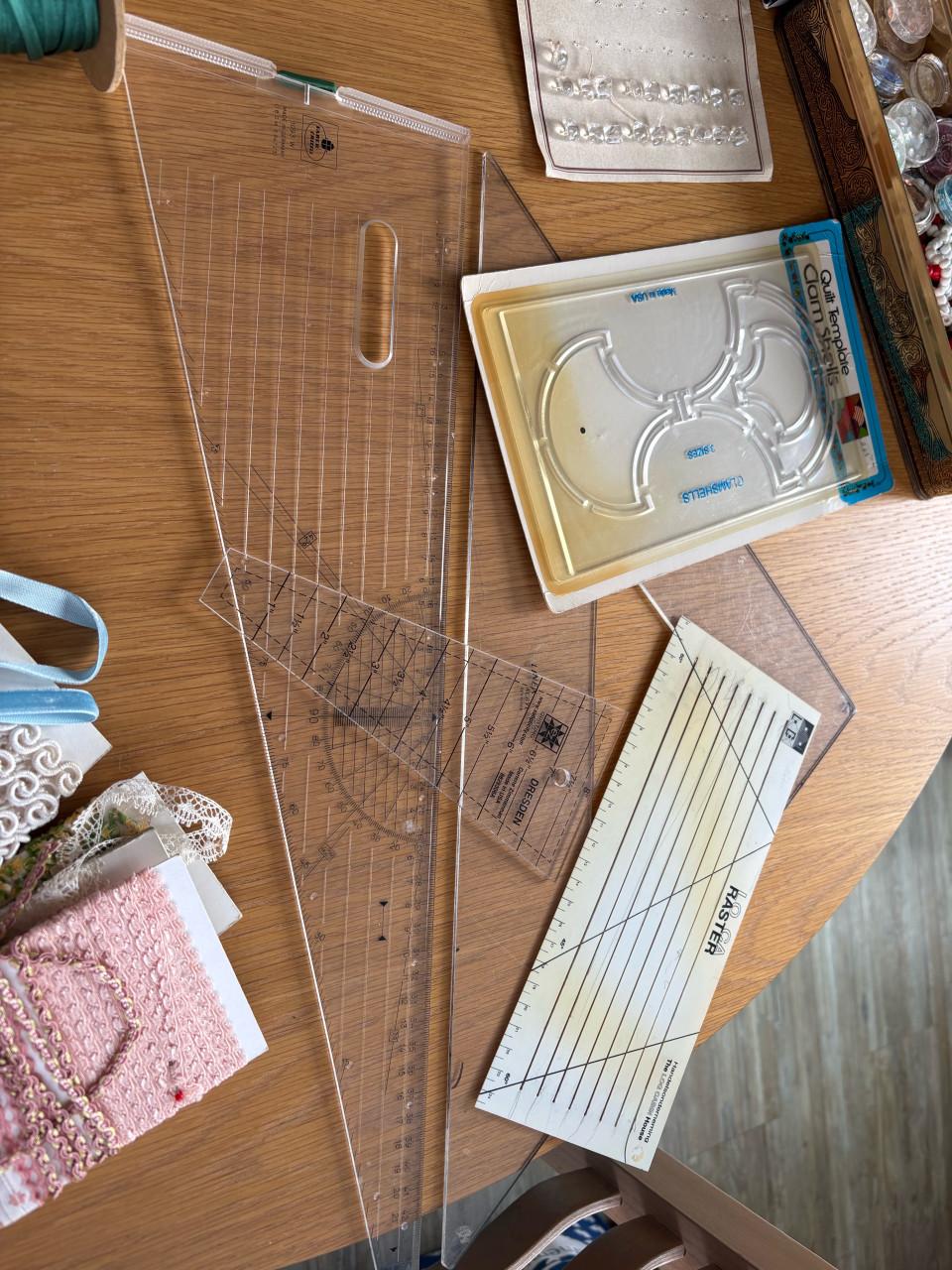 Quilt en borduur spullen