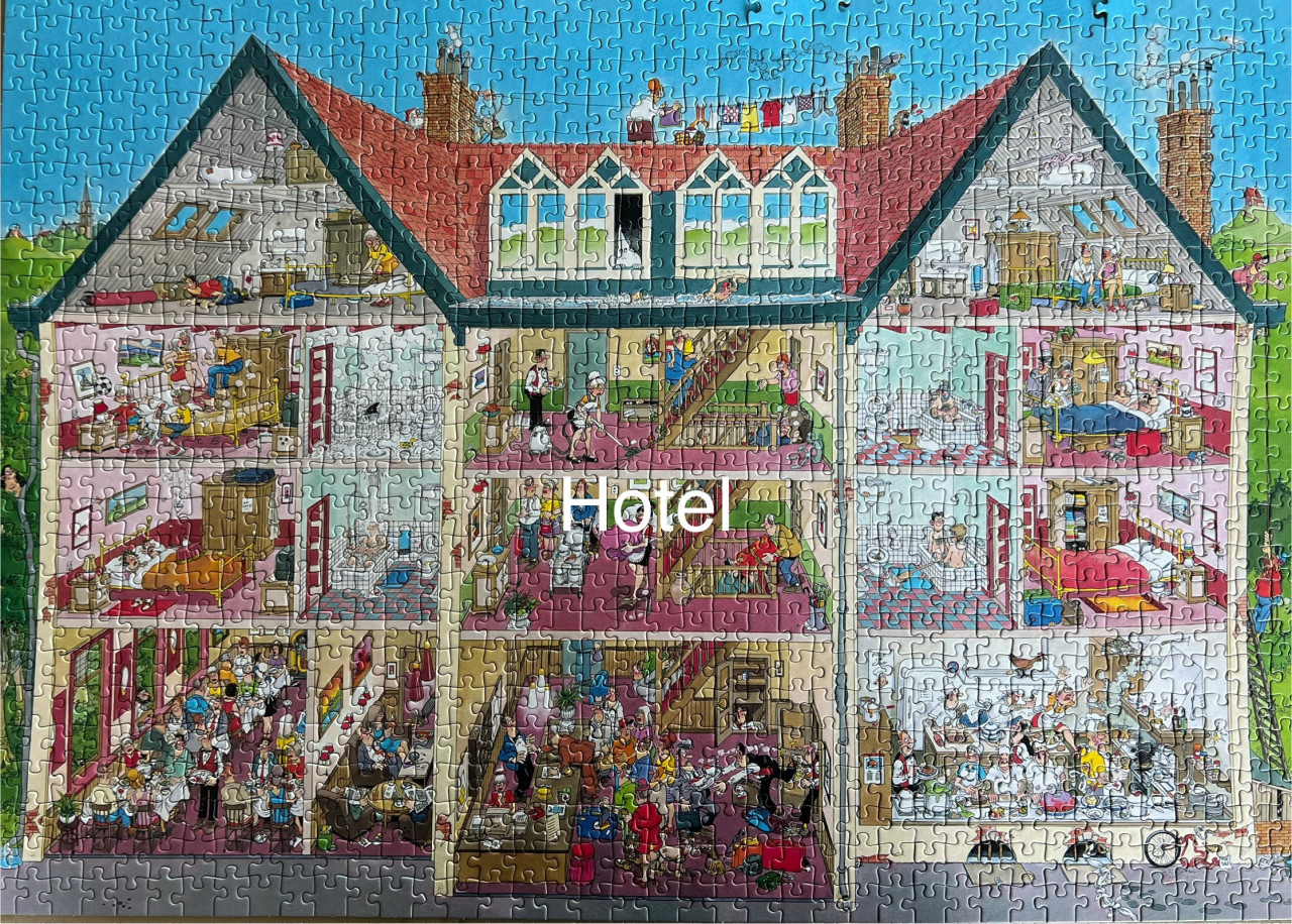 Jan van Haasteren - Combinatiedoos 3 puzzels
